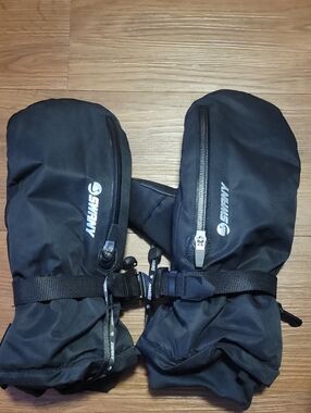 Swany Women's Black Insulated Mittens